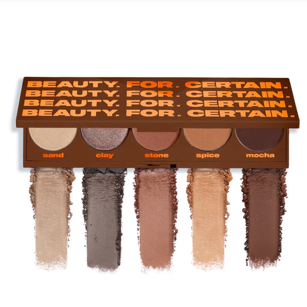 Beauty for certain Contour Palette - Sand, Clay, Stone, Spice, Mocha NIB
